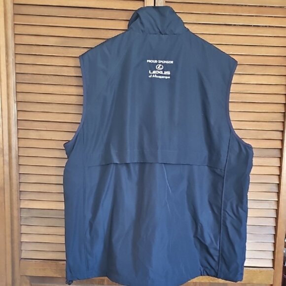 North End Vest mesh inside ventilated  full zipper LEADERSHIP NEW MEXICO logo - Picture 14 of 16